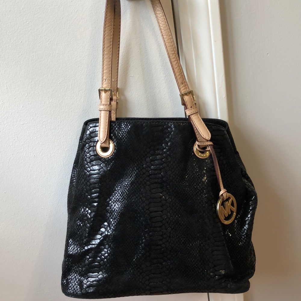 Faux Snake Skin Bag